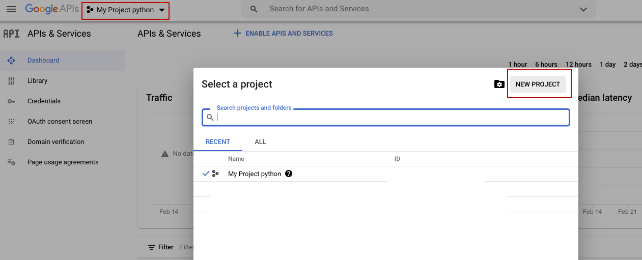 Google apis console. Запросы к youtube API Python.